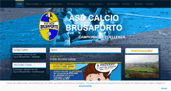 Desktop Screenshot of calciobrusaporto.com