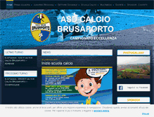 Tablet Screenshot of calciobrusaporto.com